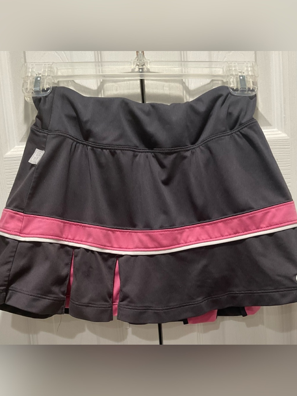 🍏 Nike Tennis Dri Fit Girl’s Black/Pink Skorts, Size XS